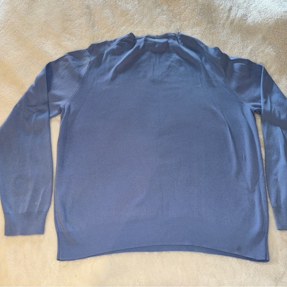 Ralph Lauren Men's Light Blue V-Neck Sweater Size Large - Picture 3 of 5